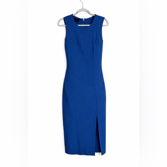 bebe Dresses & Skirts - Bebe Royal Blue Midi Dress